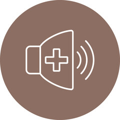 Obraz premium Volume Up Icon