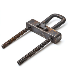 Industrial lock mechanism workshop product photography metal environment close-up perspective security concept for seo impact