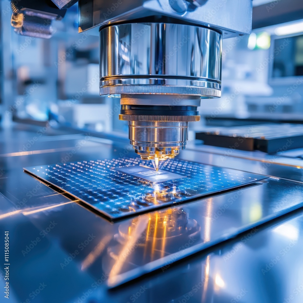 Poster optimizing nanoscale microelectronics precision manufacturing with ultraclean environments and metal