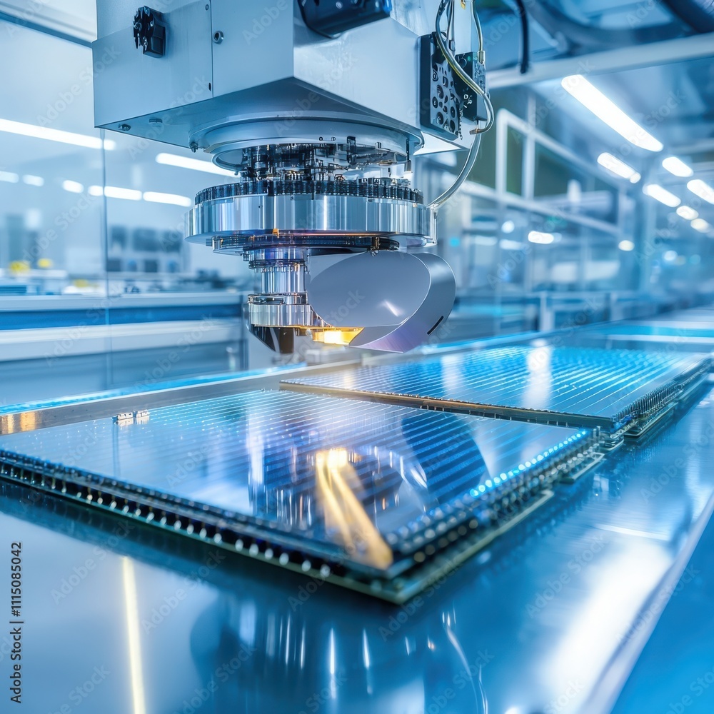 Poster enhancing precision in microelectronics manufacturing nanoscale production in an ultraclean environm