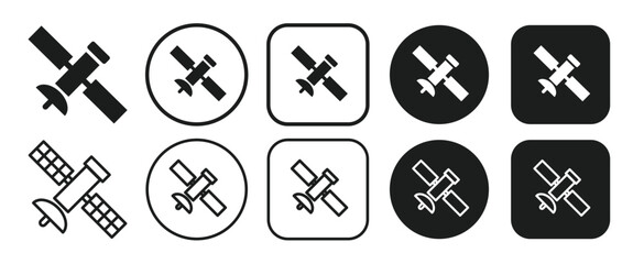 人工衛星やGPSを表すアイコン © SUE