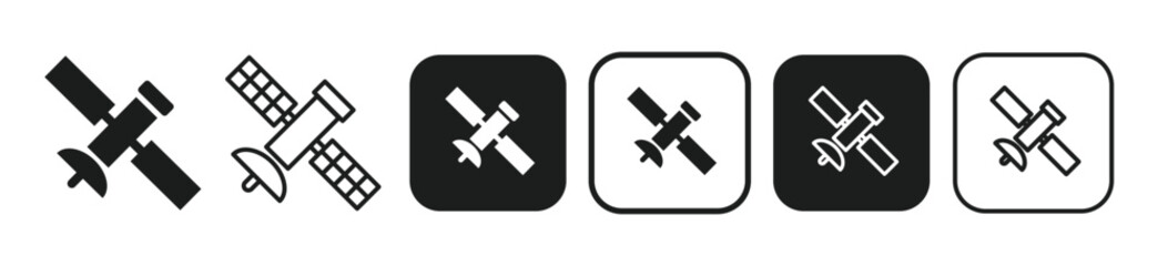 人工衛星やGPSを表すアイコン © SUE