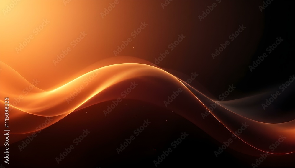 Poster abstract beige brown color gradient dark background grainy noise texture banner website header desig