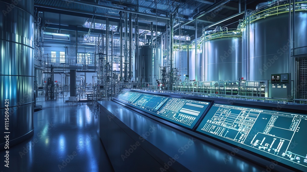 Poster Insights from a high-resolution image of modern chemical processing facility operations and environment