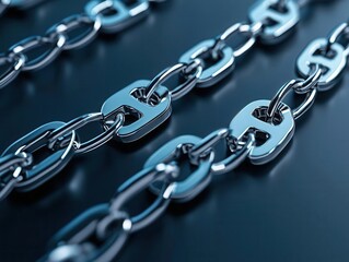 Obraz premium Blockchainpowered healthcare system managing patient data securely, health tech, data privacy