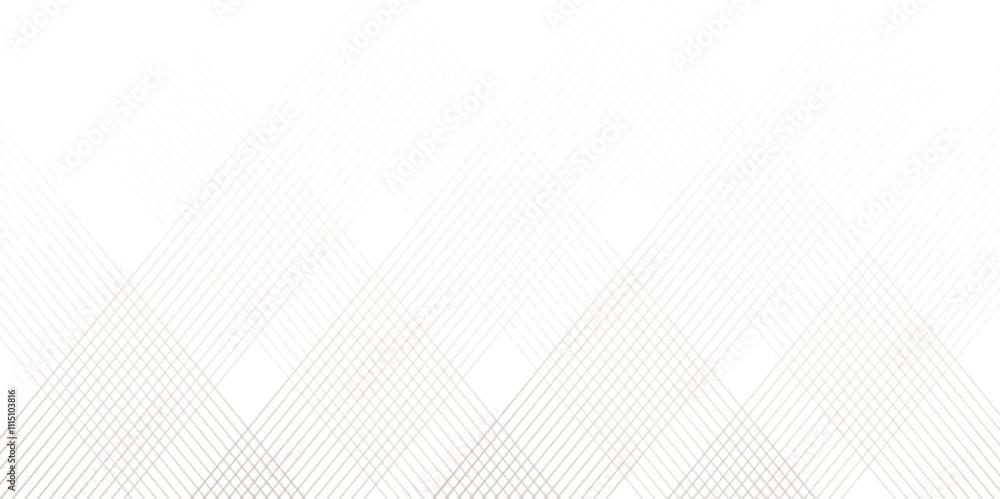 Poster Vector digital art diagonal striped then square Stylish Seamless pattern on white background. modern Creative Design use for book, notebook and calendar covers. high quality textile design, vector. 