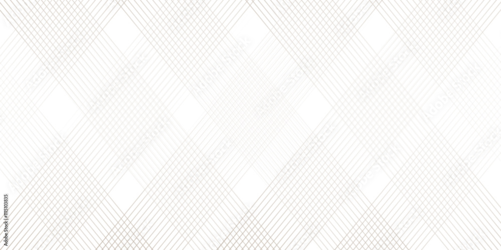 Fototapete Vector digital art diagonal striped then square Stylish Seamless pattern on white background. modern Creative Design use for book, notebook and calendar covers. high quality textile design, vector. 