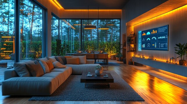 Smart thermostat zone control system enhancing comfort in a modern home environment