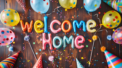 welcome home banner 