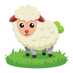Cute Lamb Artwork for Kids’ and Educational Designs