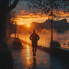 silhouette of a person