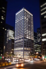 Obraz premium Majestic Modern Office Building