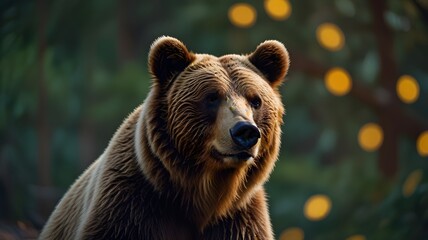 Fototapeta premium Bear Close Up Picture