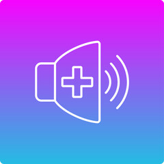 Fototapeta premium Volume Up Icon