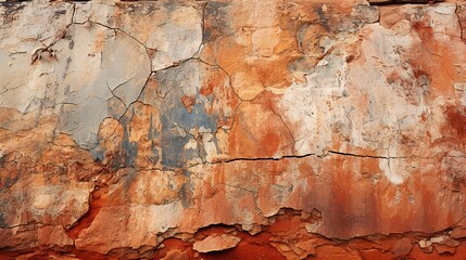 Fototapeta premium Surface texture of a rough wall 