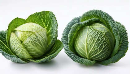 Fototapeta premium cabbage isolated on white background
