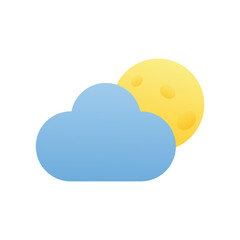 Obraz premium this is the night icon
