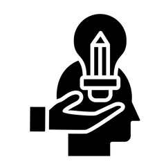 Obraz premium Ideation Icon