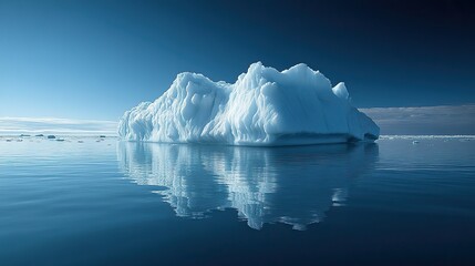 The Arctic&rsquo;s icebergs are slowly vanishing, symbolizing the destructive effects of climate change on fragile ecosystems