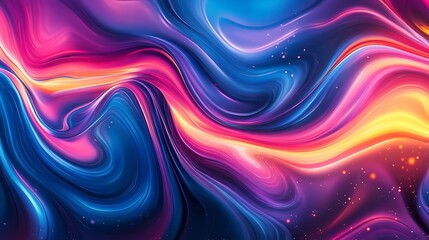 Obraz premium Stunning Abstract Neon Lighting Background