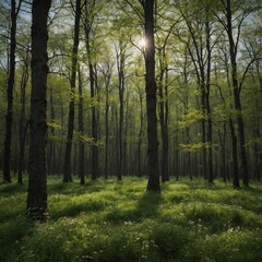 Obraz premium Plants are living organisms that belong to the kingdom Plantae. They are essential to life on Earth, producing oxygen through photosynthesis, providing food, shelter, and medicine, and playing .