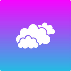 Obraz premium Clouds Icon