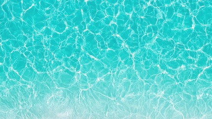 Obraz premium The image is of a body of water with a blue color