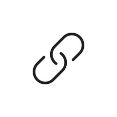 Link icon set vector for web