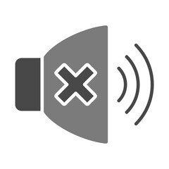 Fototapeta premium Volume Off Icon