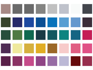 Abstract color shadow plate 