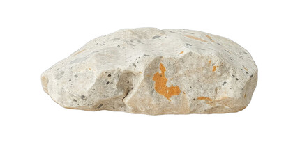 Obraz premium TRANSPARENT PNG ULTRA HD 8K Limestone Rock – Sedimentary Stone with Natural Patterns, Light Colors, and Fine Details, Isolated on Transparent Background, Ideal for Geology, Design, or Education