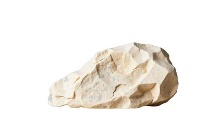 TRANSPARENT PNG ULTRA HD 8K Limestone Rock – Sedimentary Stone with Natural Patterns, Light Colors, and Fine Details, Isolated on Transparent Background, Ideal for Geology, Design, or Education
