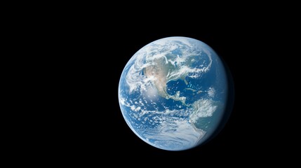 Obraz premium Earth, globe, planet, space, cosmos, world, view.