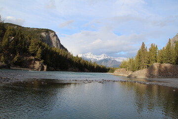 Autumn On The Bow River, Banff National Park, Alberta