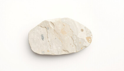 PNG ULTRA HD 8K Limestone Rock &ndash; Sedimentary Stone with Natural Patterns, Light Colors, and Fine Details, Isolated on Neutral Background, Ideal for Geology, Design, or Education