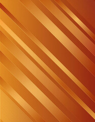 Obraz premium Abstract Orange Gold Diagonal Stripes Background Texture