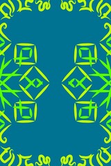 Middle Eastern border ornament