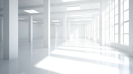 Obraz premium Business meeting room with vacant chairs, symbolizing the importance of preparation and anticipation in professional environments.