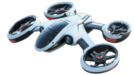 Highquality white drone with advanced camera for stunning aerial photography and videography