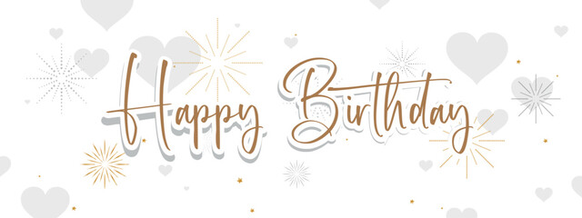 happy birthday with cool font	