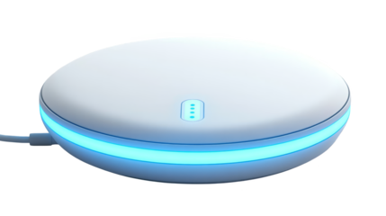 Closeup of a single white button, study in texture, shape and functionality