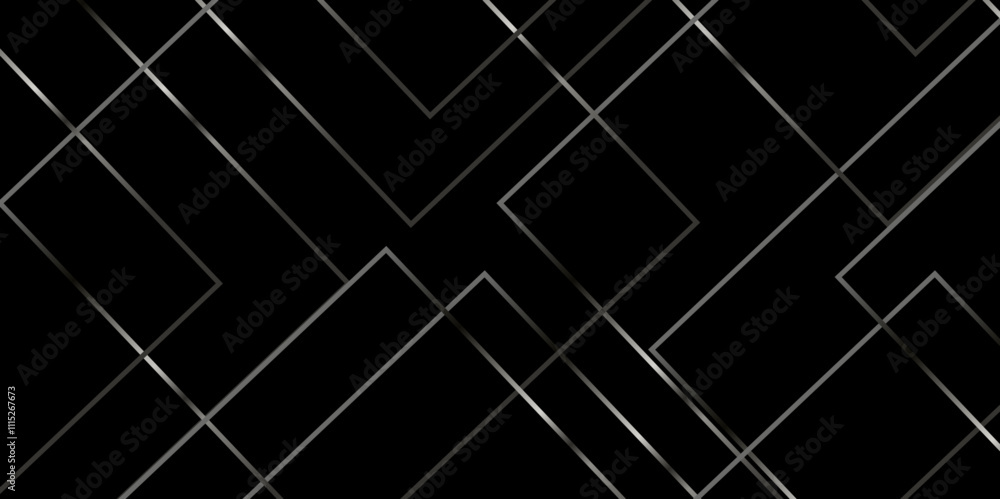 Poster black and gray vector futuristic tech glow and shinning line simple modern abstract background. abst
