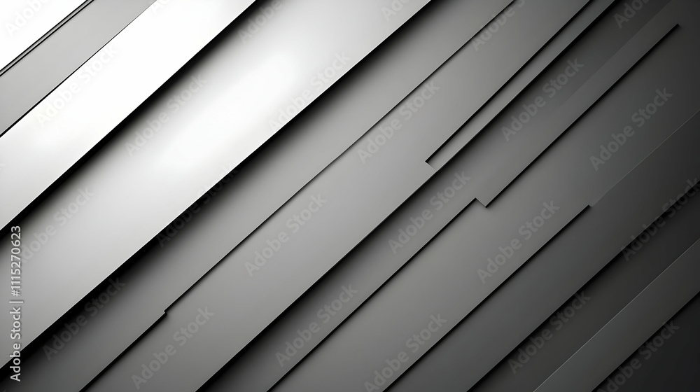 Poster abstract gray diagonal lines: geometric design background texture