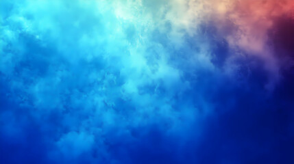 Naklejka premium Blue and Orange Abstract Background