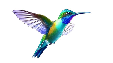 Fototapeta premium Vibrant bird in flight, a colorful display against checkered backdrop