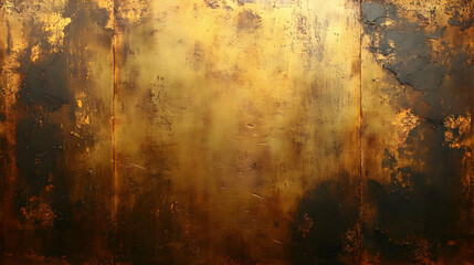 Golden Texture Background: Abstract Art with Dark Brown & Gold Hues