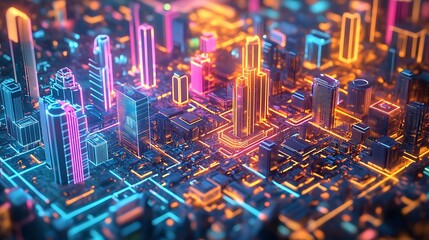 Obraz premium background of lights