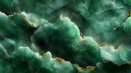 Emerald Green Stone: Nature's Deep Hues, Textured Beauty, Detailed Close-Up View