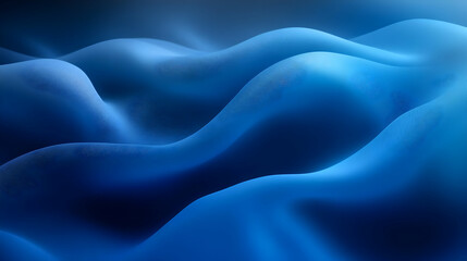 Obraz premium Blue Fabric Waves: Abstract Texture, Smooth, Soft, Elegant, Serene, Calming, Deep, Rich, Vibrant, Luxurious Background