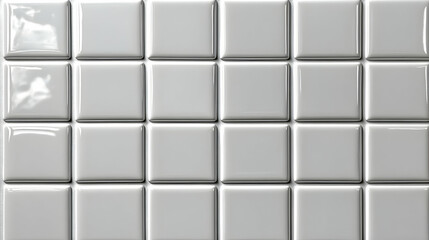Fototapeta premium Shiny Gray Tiles: Smooth Surface, Modern Design, Clean Aesthetic, Uniform Pattern, Rectangular Shape, Home Decor, Wall Tiles, Bathroom Design, Kitchen Backsplash, Interior Design.